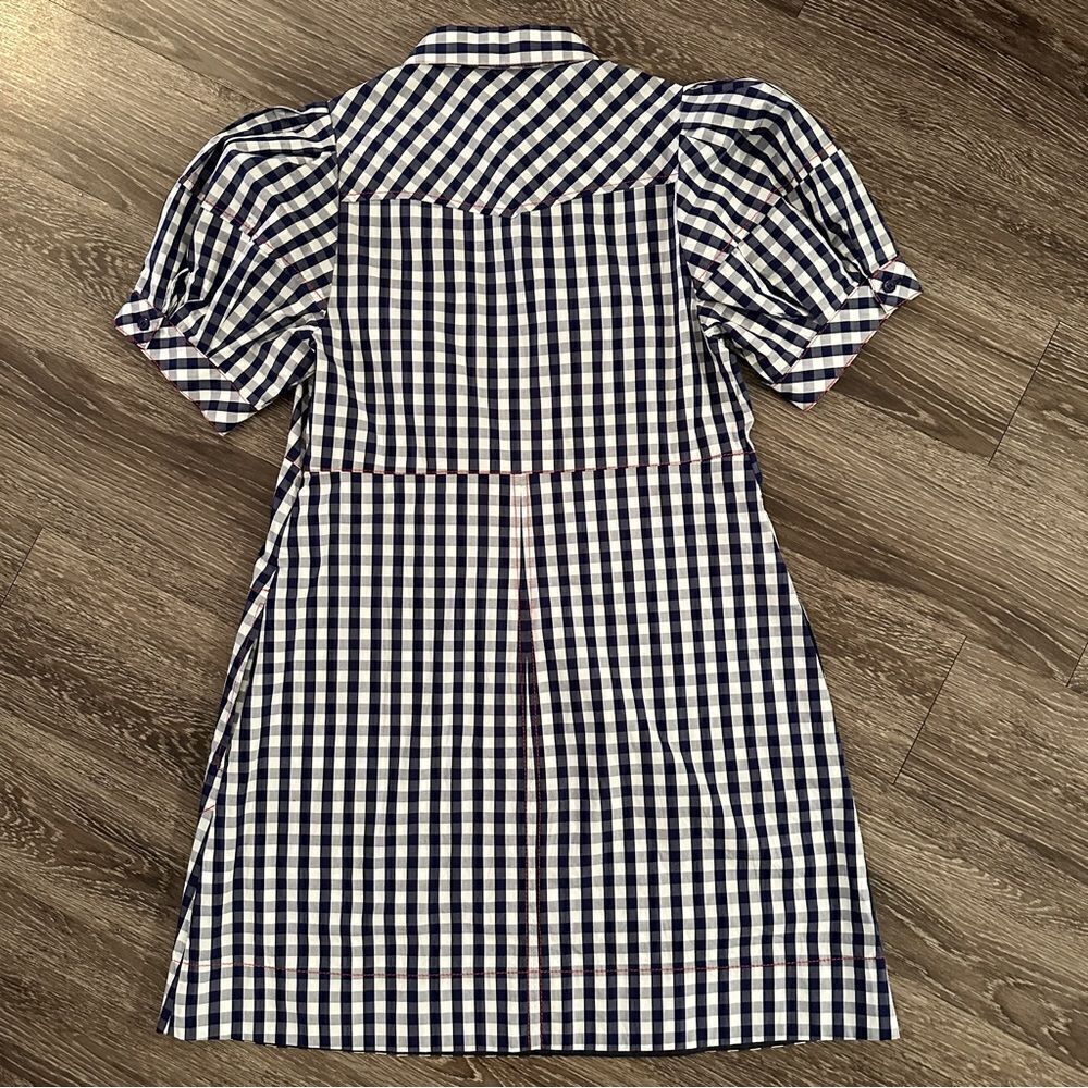 Lee Mathews Bessie Check Mini Dress - Picture 8 of 11